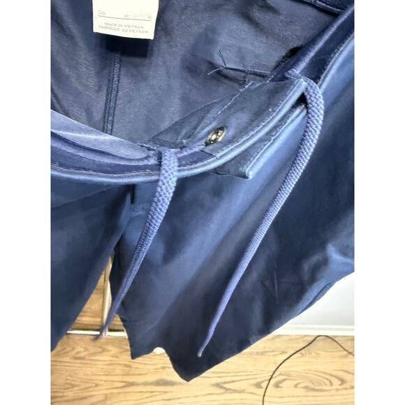 Nike Essentials Cropped Pants Navy Relax Men's 36x26 Streetwear - Picture 10 of 14